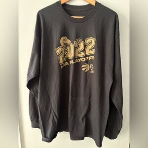 OVO x NBA Toronto Raptors Playoffs 2022 Long Sleeve Shirt